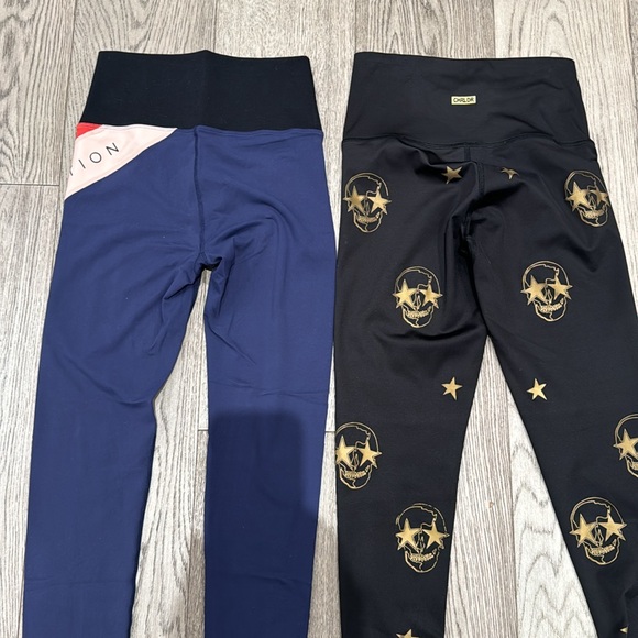 Set of 3 trendy leggings barely used - Picture 6 of 11